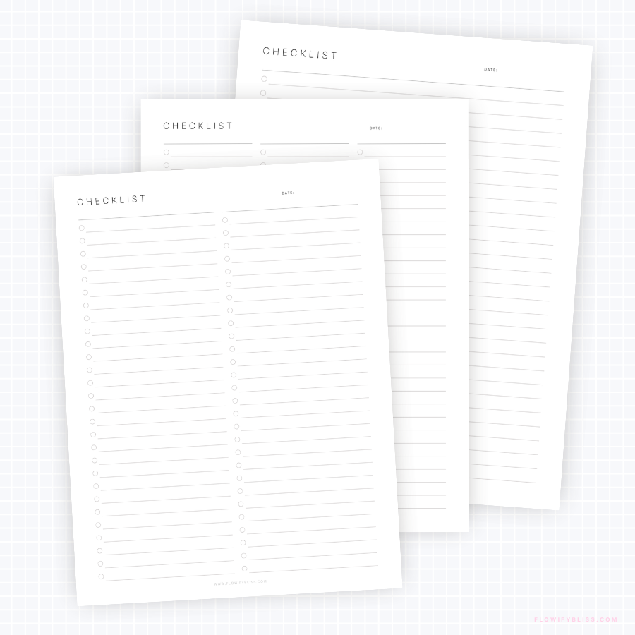 blank-checklist-printable