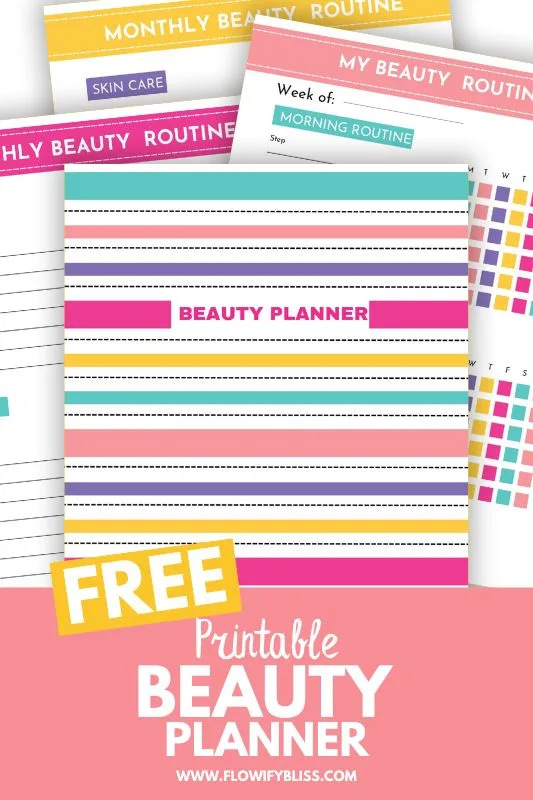 Free Beauty planner
