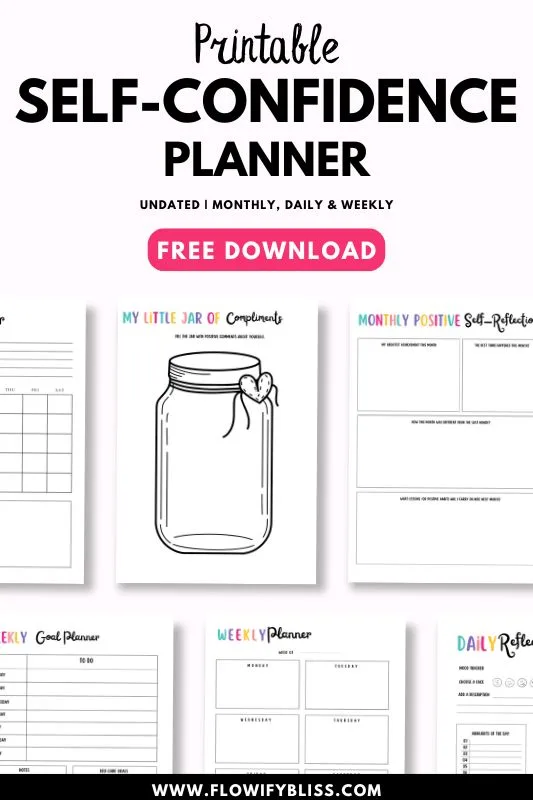 Self-Confidence Planner-Pages-Free-Printables
