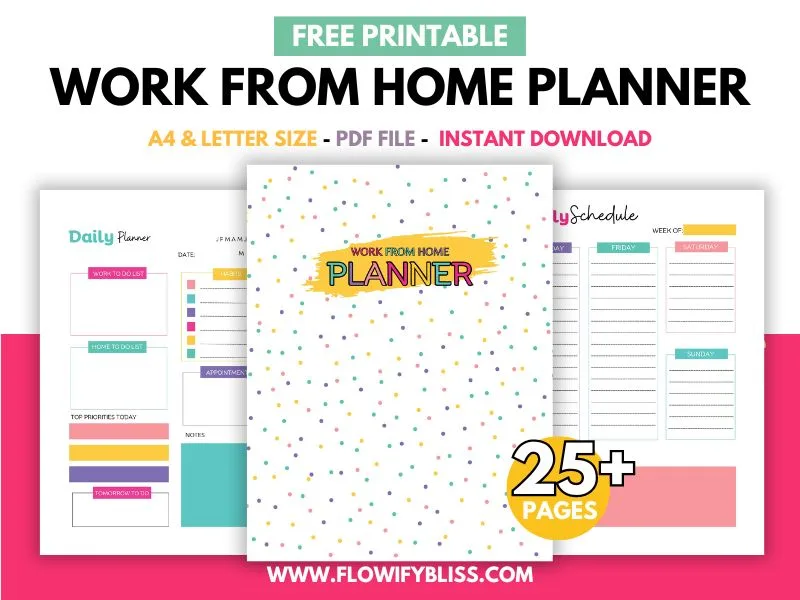 Work From Home Planner