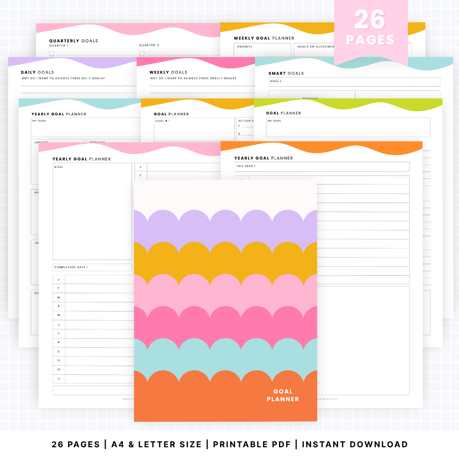 goal-planner-printable-pdf-instant download