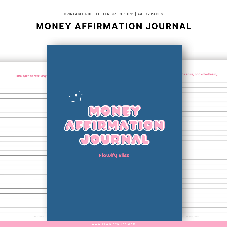 money-affirmation-journal