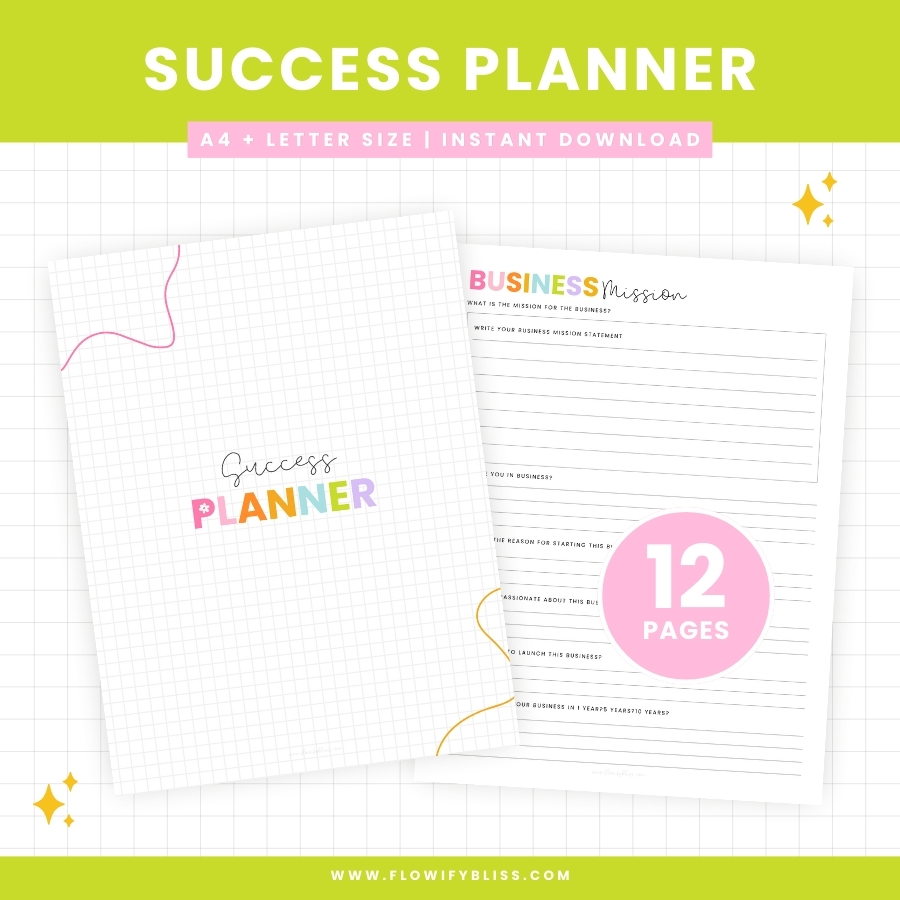 success-planner-printable