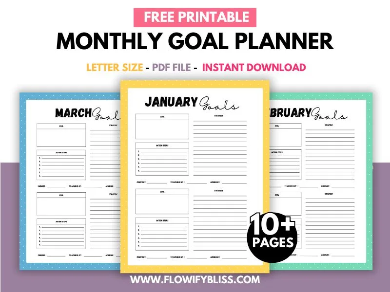MONTHLY GOAL Planner