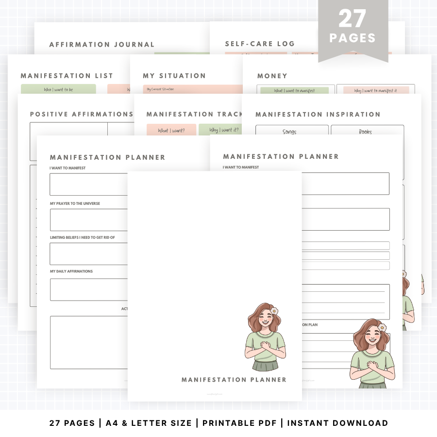 manifestation-planner-pdf-instant download