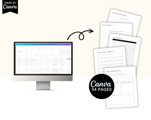 CONFIDENCE-PLANNER-CANVA-TEMPLATES