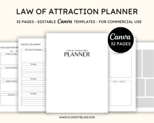 LAW OF ATTRACTION PLANNER