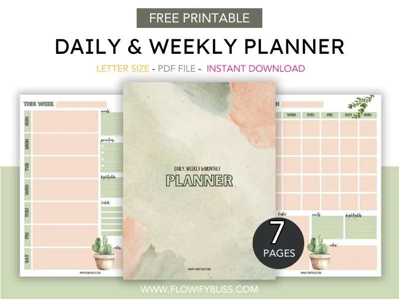 Daily & weekly Planner