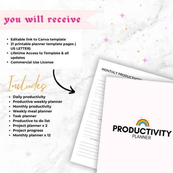 productivity-editable-planner