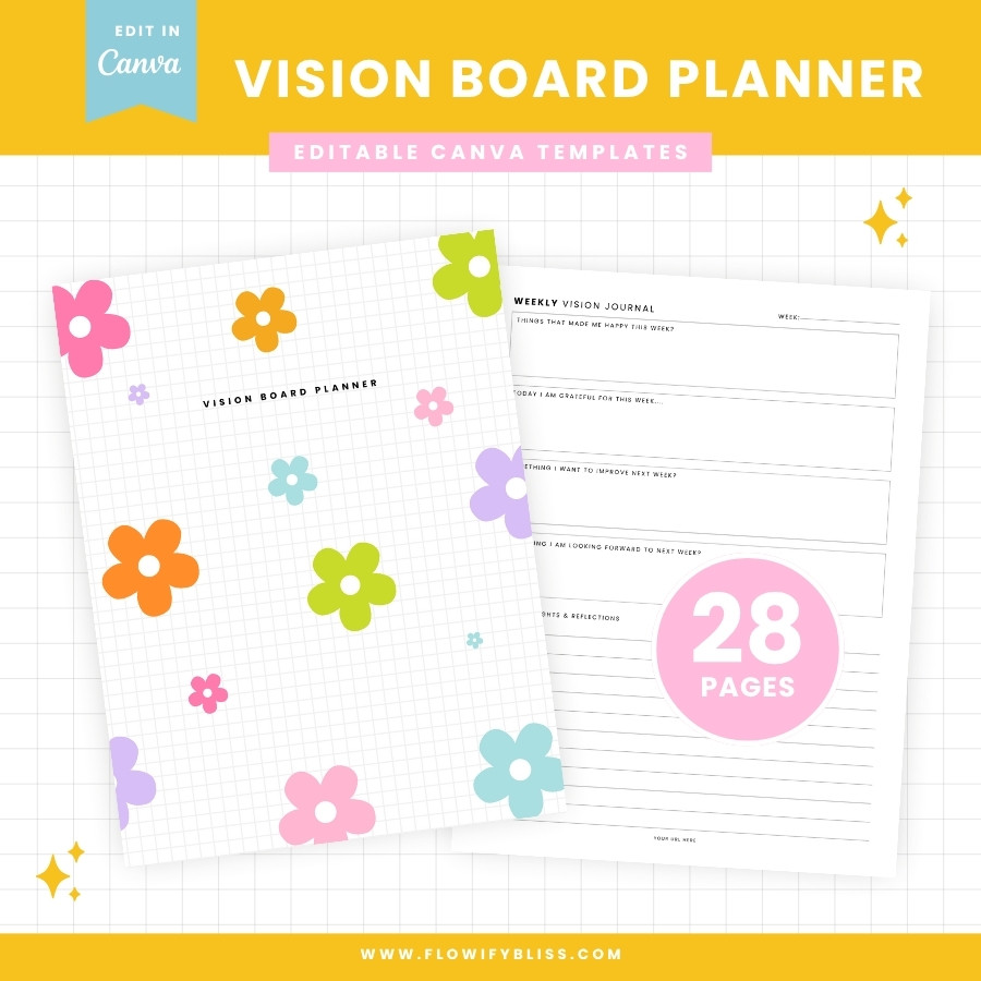 editable-vision board-planner