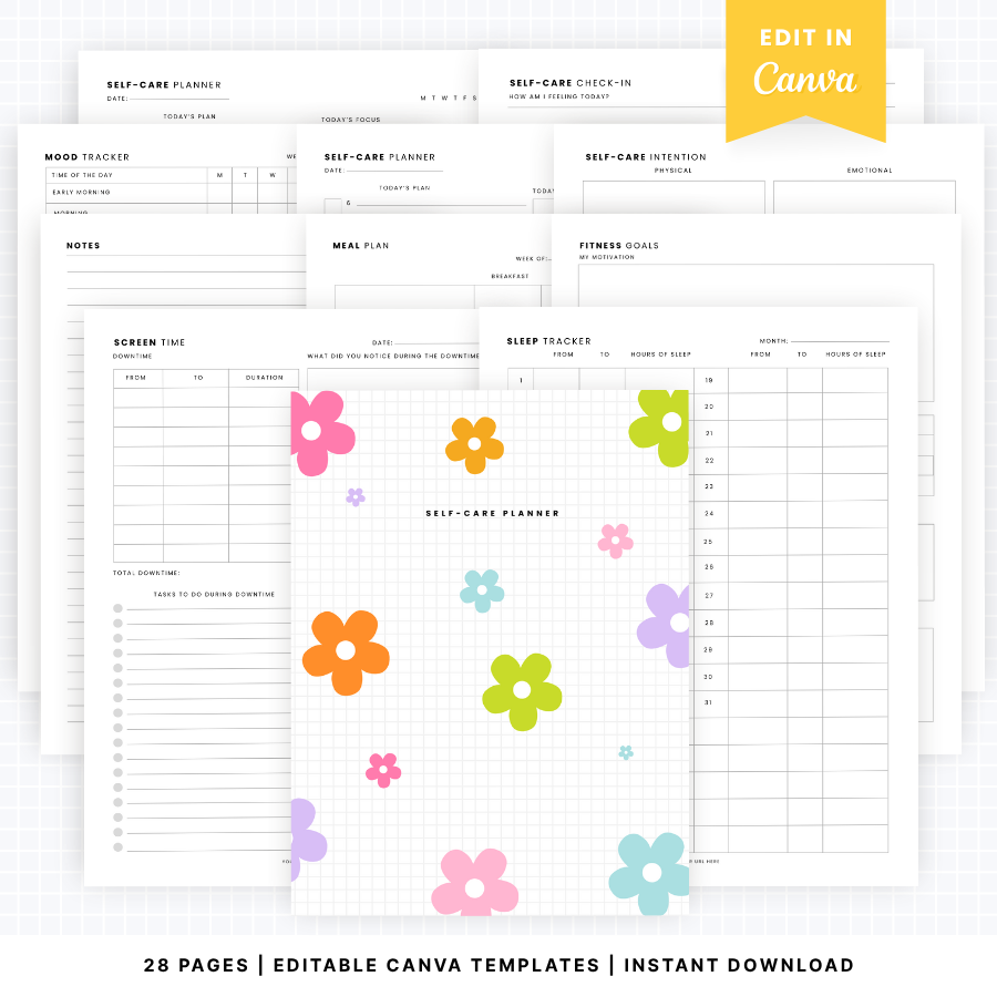 plr-self-care-planner-printable