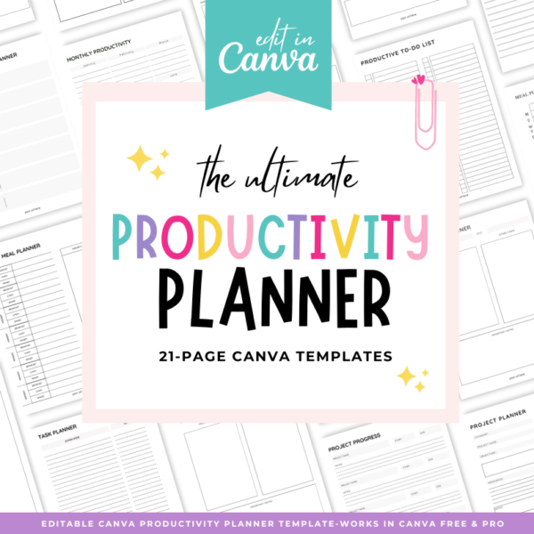 editable-productivity-planner