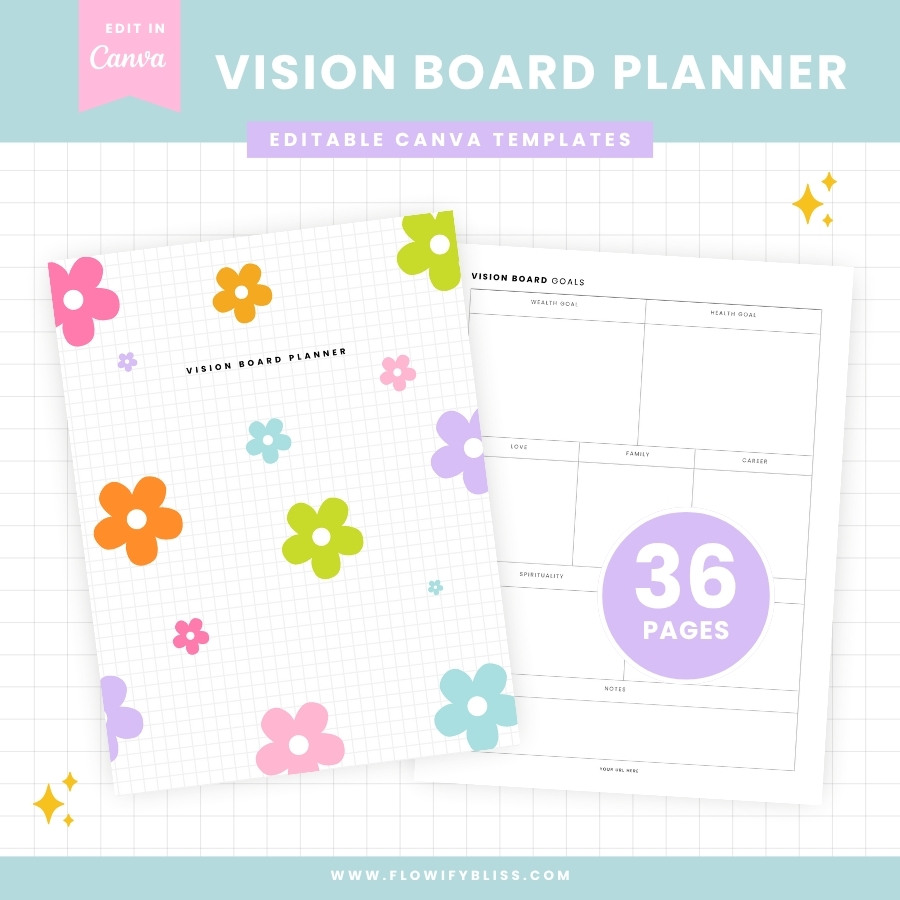 editable-vision board-planner