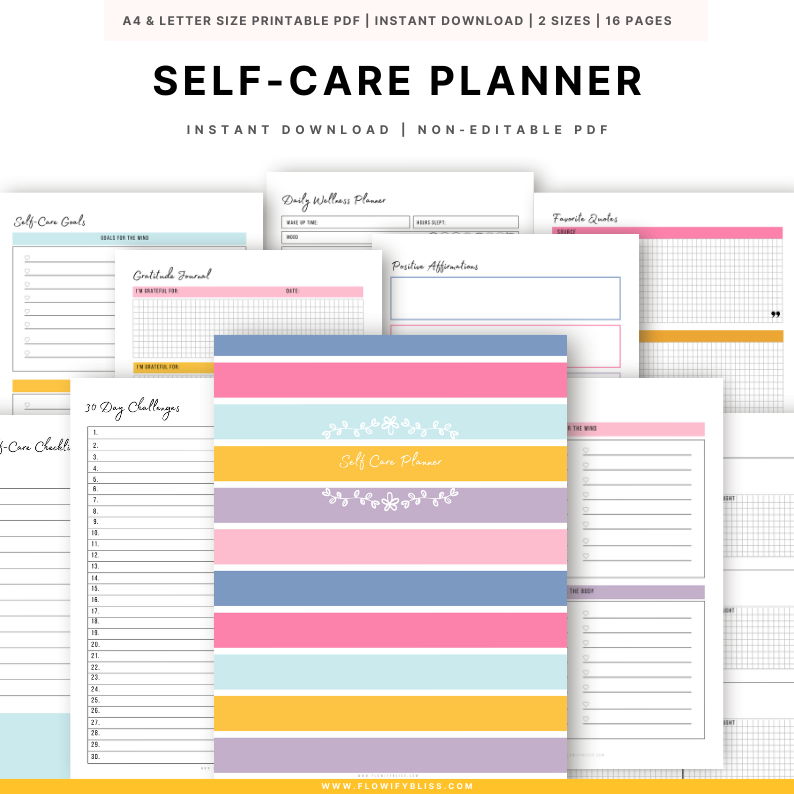 printable-self-care-planner