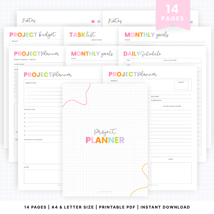 project-planner-pdf-instant download