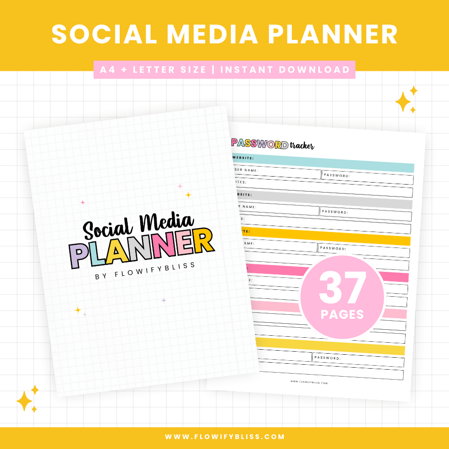 social-media-planner-printable