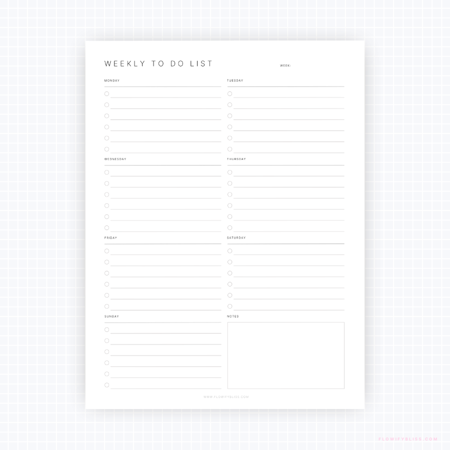 weekly to do list printable pdf 1