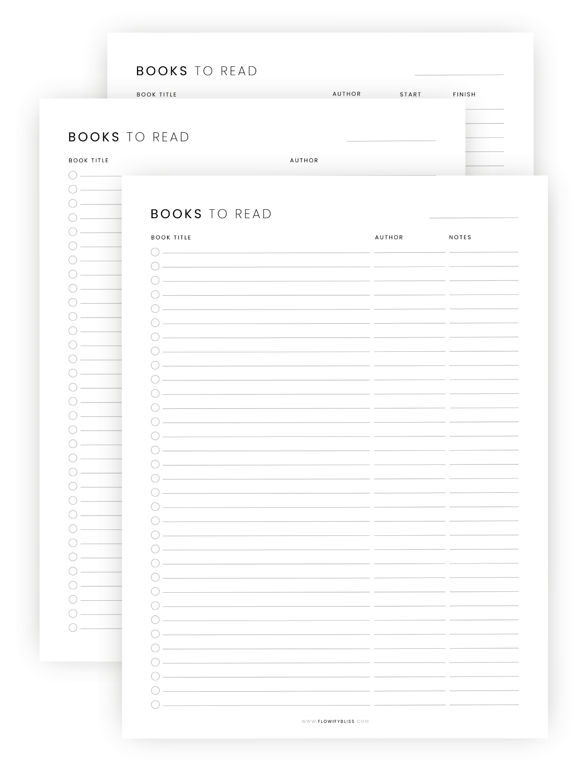 Books to Read List 1 books-to-read-printable