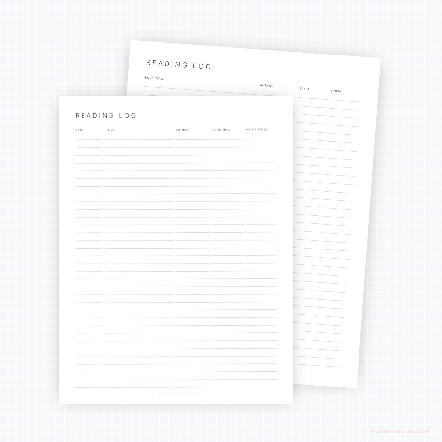 reading-log-printable