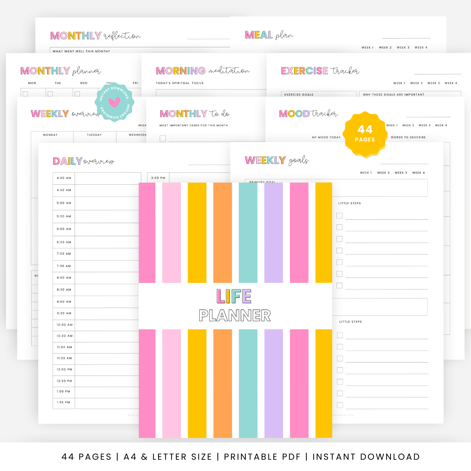 Life Planner Printable 1 ultimate-life-planner-bundle-1
