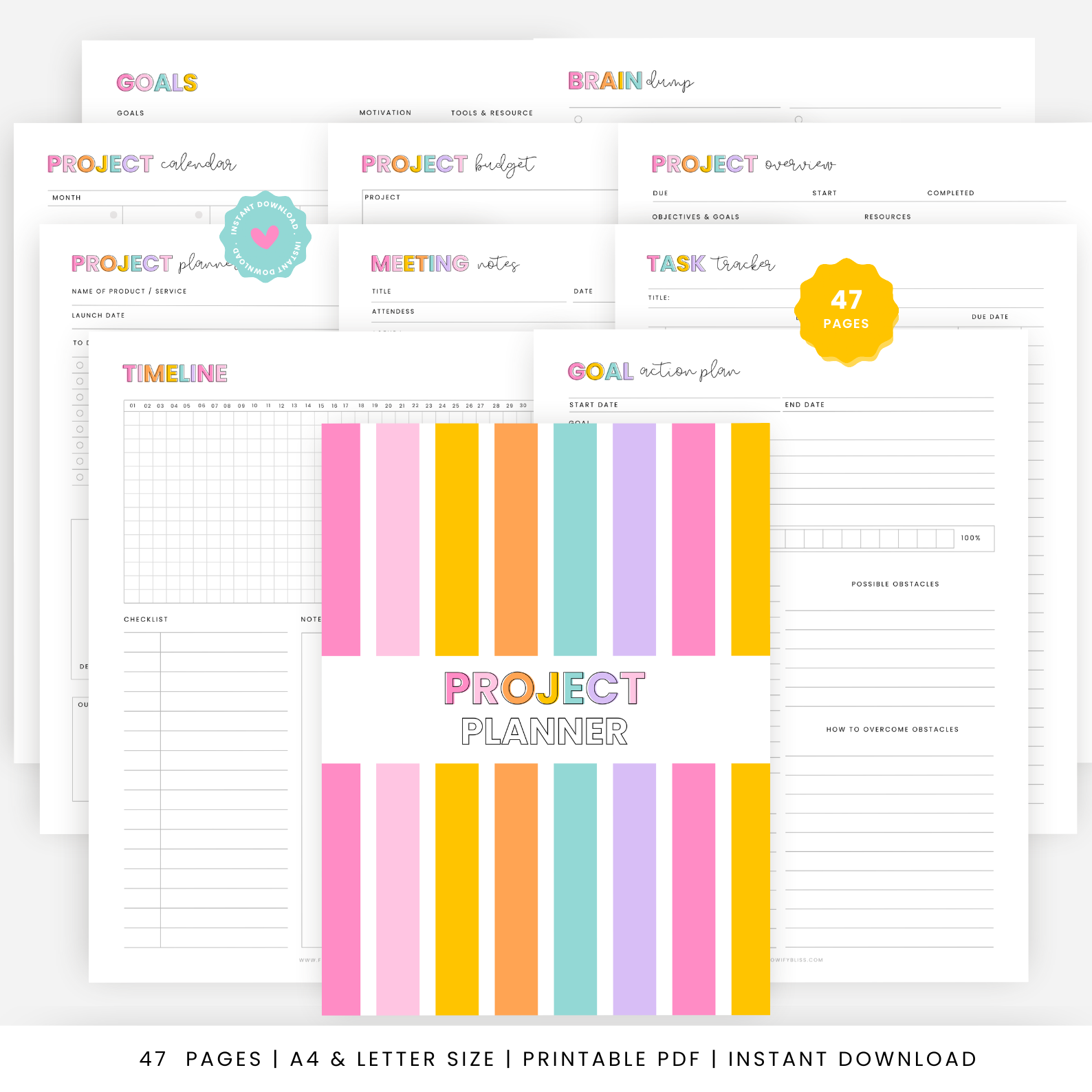 Printable Project Planner 1 printable-project-planner-